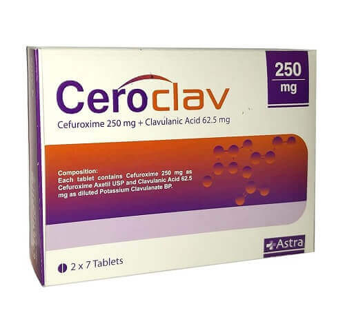 Cefuroxime + Clavulanic acid